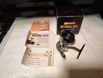 Vintage ( Garcia Mitchell ) 304-S With Original Box , Paperwork/ Paint Loss/ See. Fixed Price $52.00.