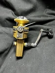 Zebco 6040 Vintage Spinning Fishing Reel Gold. Fixed Price $20.00.