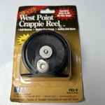 Set Of West Point Crappie Reel With 6# High-visibility Line Fishing #FR2-V. Fixed Price $19.99.