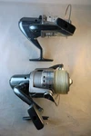 Lot Of 2 Zebco Quantum Optix Reels Sizes 80 & 60 - Smooth 4 Bearing Spin. Fixed Price $55.00.