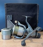 Shimano Super Baitrunner Aero 10000 Xte Fishing Reel + Case Spool & Line Carp. Fixed Price $140.06.