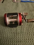 Abu Garcia 6600 SSC3 Bait Casting Reel Filled With Braid Line. Fixed Price $65.00.