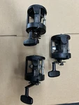 Okuma Classic 450L Trolling Reels 4:1 Right-hand Star Drag 1BB Black (3). Fixed Price $60.00.