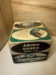 Vintage Johnson Sabra 130A Reel W/ Box Paperwork Extra Spool Nice. Fixed Price $110.00.