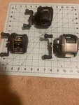 3X Lot Vintage Quantum Bait Casting Fishing Reels Working Qd 310 Ex Q6 3500. Fixed Price $55.00.