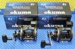 Okuma Magda Pro Trolling Reel With Line Counter 30DLX Left Hand 2-PACK. Fixed Price $108.95.