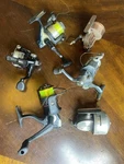Lot Of 6 Casting Fishing Reels; Vanguard, Shakespeare, Shimano, Pinnacle. Fixed Price $48.84.