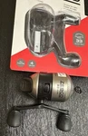 Zebco 33 Spincast Fishing Reel, Changeable Right Or Left-hand Retrieve Open Box. Fixed Price $32.99.
