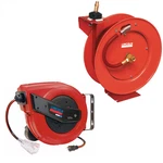 Lincoln 1220B Shop Utility Reel Kit Hose And Power Cord Retractable Industrial. Fixed Price $381.94.
