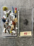 Freshwater Flies Umpqua & Cabelas Lot Of 29 And Case Variety Pack (44). Fixed Price $100.00.