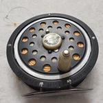 Vtg Pflueger Medalist No. 1495 Fly Reel W/diamolite Line Guard Rectangle Guide. Fixed Price $41.68.