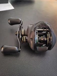 Bass Pro Left Handed Fishing Reel. Fixed Price $60.00.