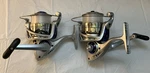 Each South Bend R2F 3-50 Spinning Reels Left/right Retrieve Working. Fixed Price $30.00.