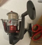 Matzuo Mz 20 Spinning Reel Size Pre-spooled 4.7:1 11 Lb Drag Lh Red. Fixed Price $9.50.