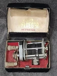 1960'S Pflueger No 1576 Supreme Free Spool Casting Reel With Clam Case Fishing. Fixed Price $33.49.