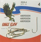 Eagle Claw 202A #6 10CT Gold Aberdeen Hooks. Fixed Price $6.26.