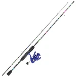 Sougayilang Fishing Rod Combo, 2-PIECE 6-FOOT Graphite & 6'0", Black. Fixed Price $47.58.