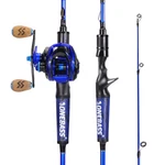 One Bass Fishing Rod And Reel Combo, IM7 Graphite 2 Pc Blank Baitcasting. Fixed Price $80.46.