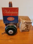 Shakespeare Ok 1821 Model Gd Automatic Fly Fishing Reel Vintage W/box-manual Usa. Fixed Price $24.99.