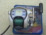 Daiwa Electric Saltwater Fishing Reel Super Tanacom X500CP With 12 Volt Cable. Fixed Price $150.00.