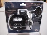 Okuma Magda Pro Xt 2BB 4.0:1 Line Counter Fishing Reel, Offshore Saltwater. Fixed Price $57.77.