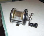 Shakespeare Ocean Prince No. 2226 Fishing Reel. W/ Leather Thumb Drag, Works. Fixed Price $27.64.