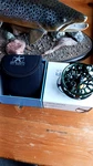 Bauer RX4 Fly Fishing Reel Green Spool. New. 3 2 Black Body. Carbon Disc Drag.. Fixed Price $595.00.