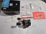Blue Abu Garcia Ambassadeur Reel High Speed Left Hand Sweden New. Fixed Price $199.00.