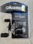 Okuma CV-163DLX Fishing Tackle Convector Lp Line Counter Reel Left Handed. Fixed Price $90.00.