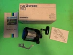 Shimano TLD30 2-SPEED Fishing Reel With Box Instruction Manual Schematic Wrench. Fixed Price $369.95.