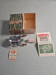 Vintage Nos Pflueger Skilkast 1953 Fishing W/reel Hang Tag,cork Arbor,paper. Fixed Price $50.00.