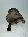 Vintage Large Fishing Reel Pflueger Alpine 2657 W/leather Thumb Break. Fixed Price $39.99.