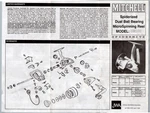 1992 Mitchell Spinning Reel Model SM200 Parts List. Fixed Price $12.99.