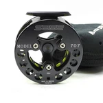 Loop-built Sage 707 Fly Fishing Reel. Made Sweden. W/ Case.. Fixed Price $300.00.