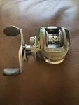 Quantum Energy Burner Baitcasting Reel E770PT Right Hand Retrieve 7.0:1. Fixed Price $75.00.