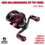2023 Daiwa Salamandura Sv Tw 1000S Baitcasting Fishing Reel 7.1:1 / 8.5:1. Fixed Price $416.46.