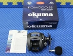 Okuma Komodo Ss Low Profile Baitcast Reel With Short Power Handle KDS-463P. Fixed Price $299.99.