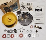 Alvey Fishing Reel Side Cast 550 C5 Yellow Fiberglass Spool Star Drag Box. Fixed Price $189.99.