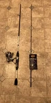 Lews Laser Speed Stick IM-6 Medium Fishing Rod Spin Combo 2 Piece LSG300. Fixed Price $50.78.