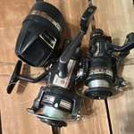Shakespeare Lot Of 3 Reels 405BK & Tn 200 Spinning/spincast Front Drag. Fixed Price $39.99.