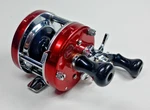 Abu Ambassadeur 4500 High Speed Vintage Red Casting Fishing Reel S/n 771000. Fixed Price $199.99.