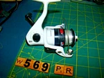 W0569 Pr Abu Garcia Ike 3-30 Spinning Fishing Reel. Fixed Price $21.95.