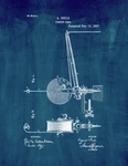 Fishing Reel Patent Print Midnight. Fixed Price $41.96.