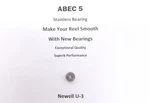 Newell Reel Part 332-5 U-3 Abec Stainless Bearing .125 X .375 .156 #18. Fixed Price $12.40.