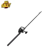 Zebco 808 Boss Hawg Spincast Reel Rod Combo 7FT 2PC Fiberglass Fishing. Fixed Price $49.99.
