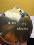 Okuma Titus Gold 2-SPEED TG-30-II Fishing Reel. Fixed Price $300.00.