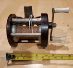 Vintage Lawrence-stuart #550-R-BAITCASTING Fishing Reel With Cork Spool Made Usa. Fixed Price $13.99.