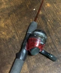 Zebco Dock Demon Spincast Combo Fiberglass Red Black All Metal Gears. Fixed Price $21.75.