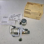 Shimano Spirex 4000RD Rear Drag Spinning Reel With Box, Manual & Spare Spool. Fixed Price $89.50.