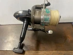 Hurricane Mako Spinning Fishing Reel: Model Mk - 155, With Line. Fixed Price $19.95.